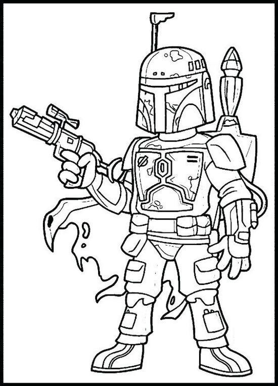 Lego boba fett coloring page for children star wars coloring book lego coloring pages pirate coloring pages