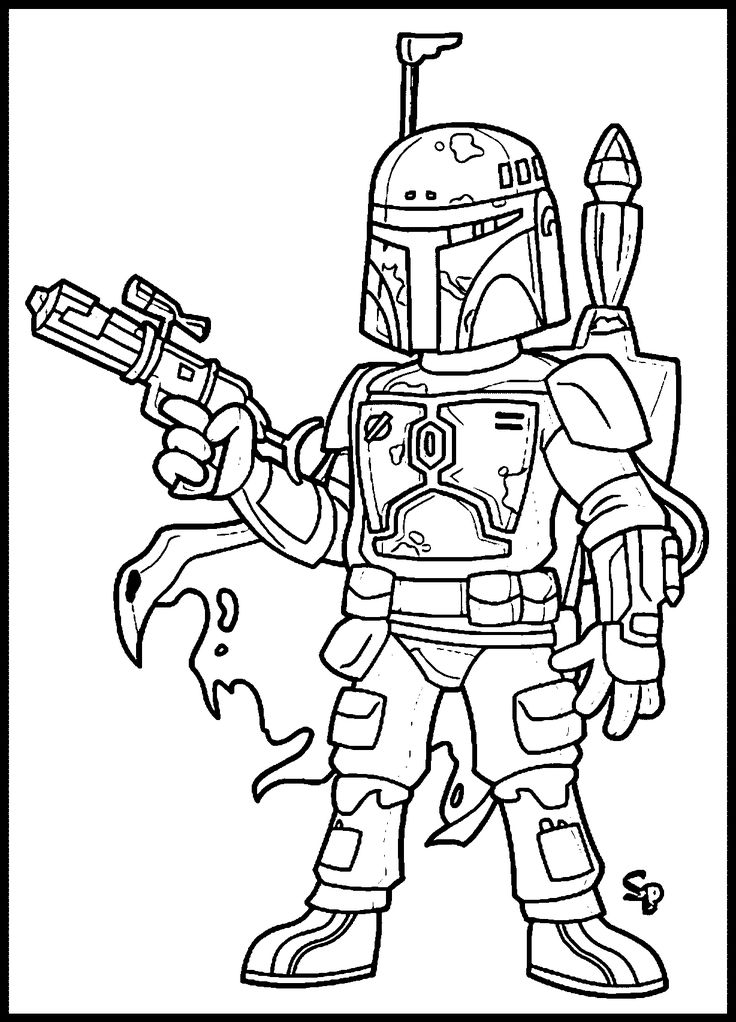 Starwarsbobafett coloring page wecoloringpage star wars coloring book lego coloring pages pirate coloring pages