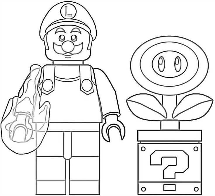 Download or print this amazing coloring page lego super mario coloring pages