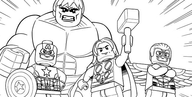 Printable coloring pages avengers coloring pages lego coloring pages superhero coloring