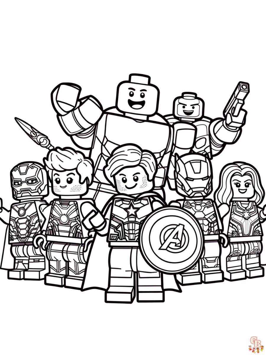 Avengers coloring pages