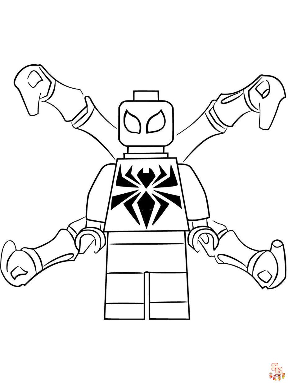 Explore our collection of printable spiderman coloring pages free