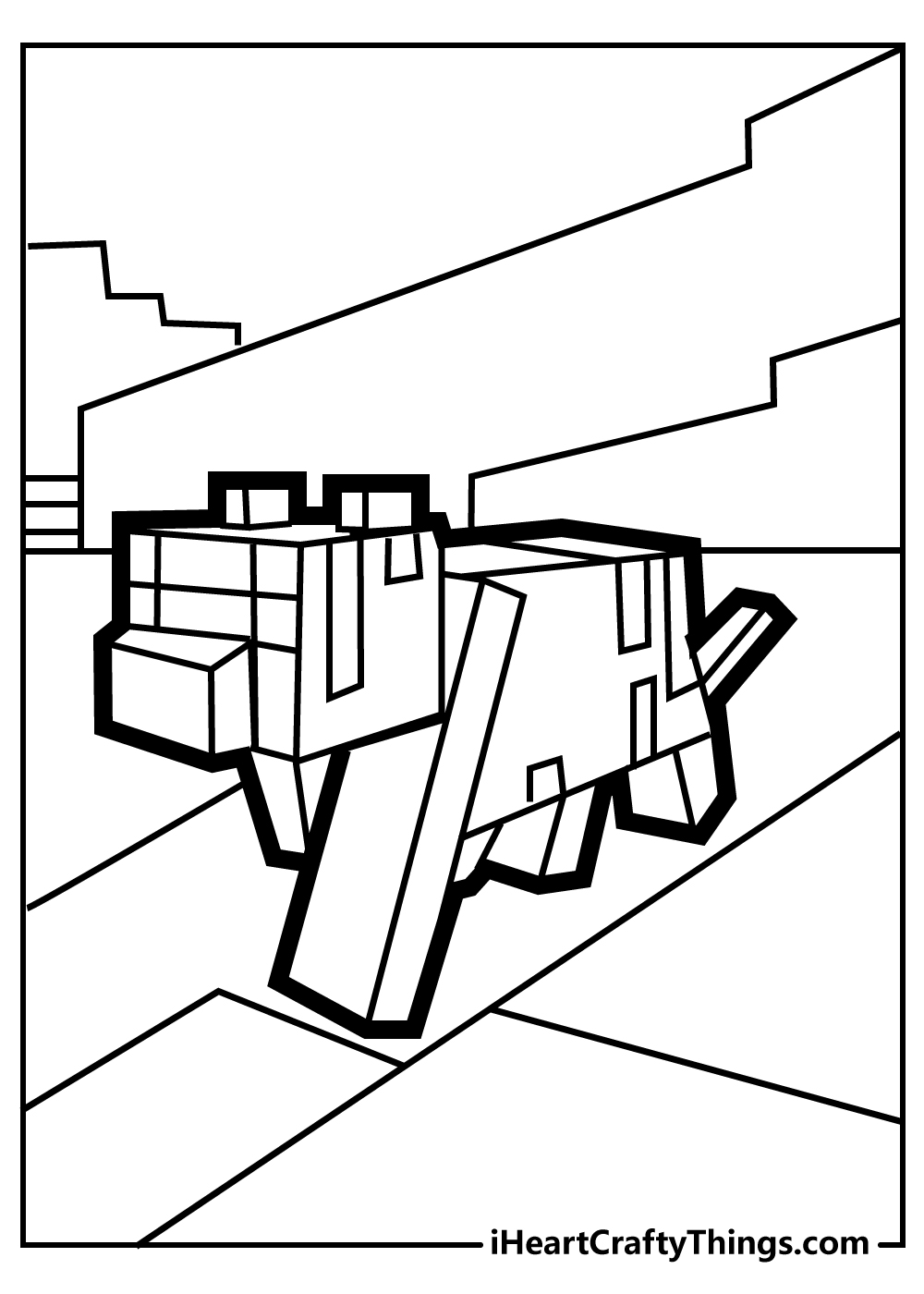 Minecraft coloring pages free printables