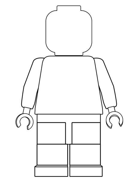 Free printable lego coloring pages