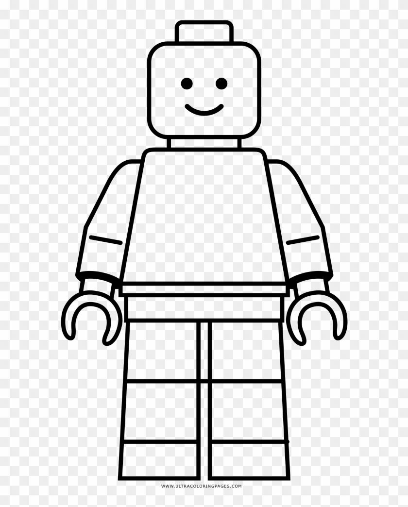 Lego coloring page