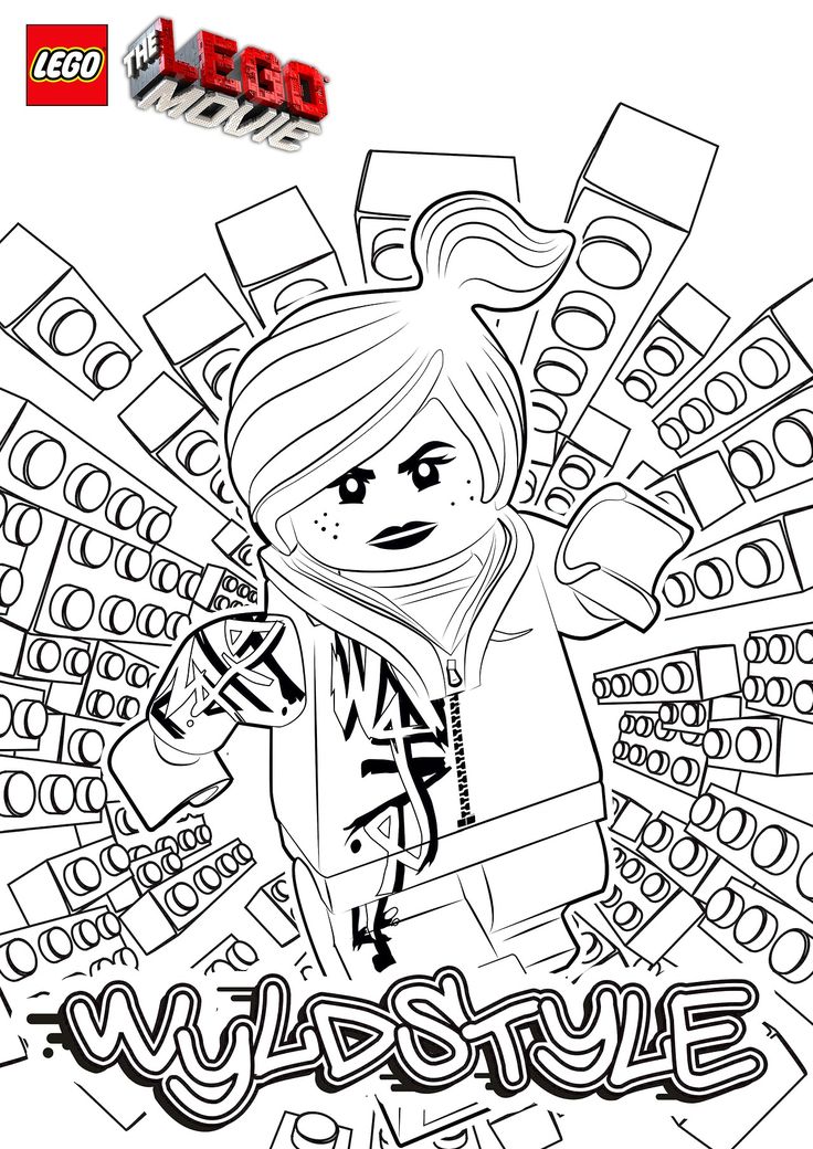 The lego movie coloring pages