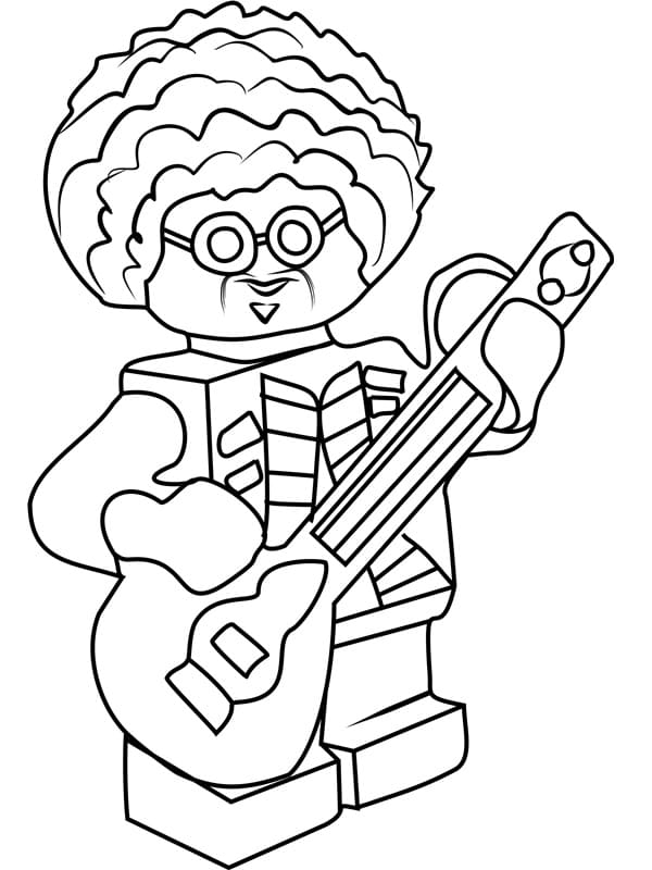 Ninjago jacob pevsner coloring page