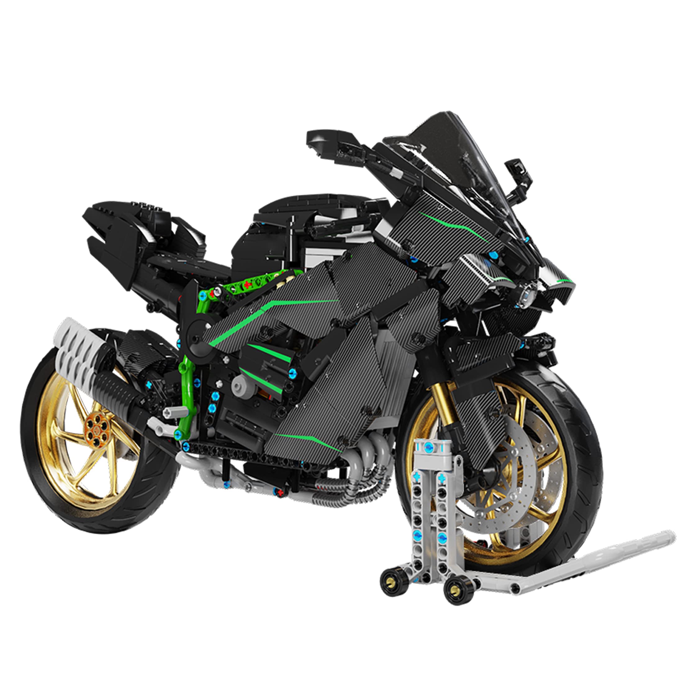 Audio technics motorcycle for lego kawasaki hr