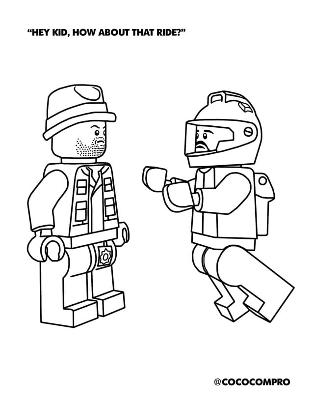 Expanse in lego coloring sheets