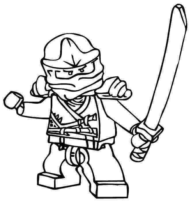 Lego ninjago coloring pages pdf to improve your kids coloring skill
