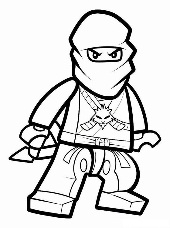 Lego ninjago coloring pages