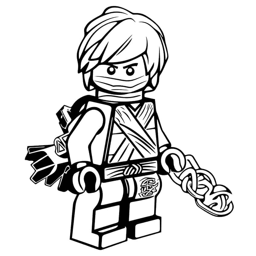 Ninjago coloring pages