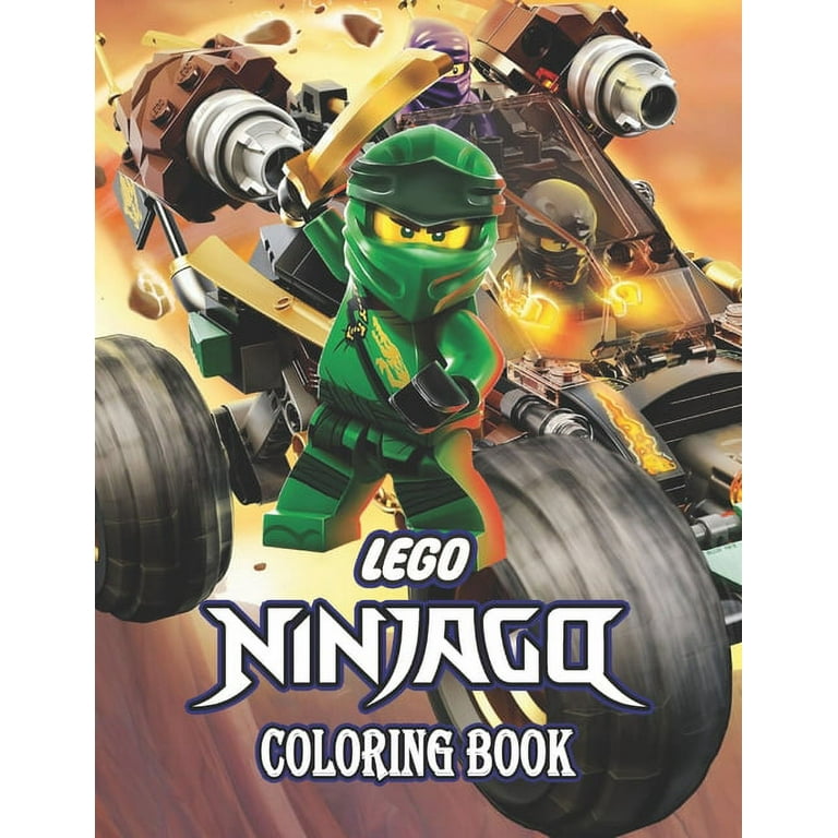 Lego ninjago coloring book lego ninjago jumbo coloring book great coloring book for kids awesome illustrations for kids paperback