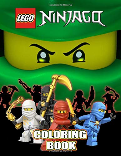 Lego ninjago coloring book great coloring pages for kids ages