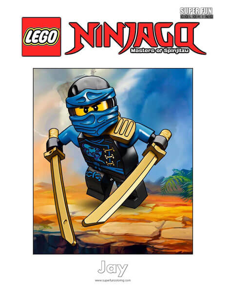 Lego ninjago coloring pages