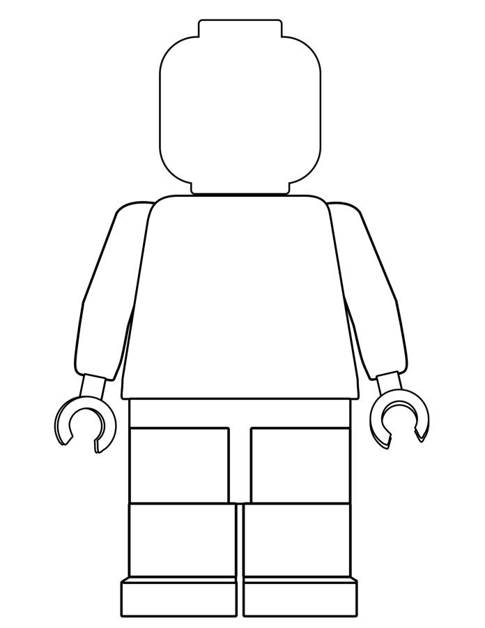 Free printable lego coloring pages