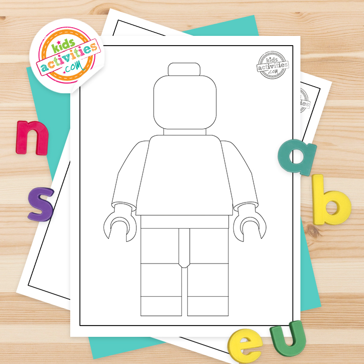 Printable lego coloring pages for kids kids activities blog