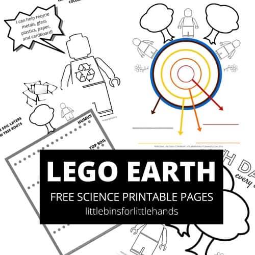 Lego earth coloring pages