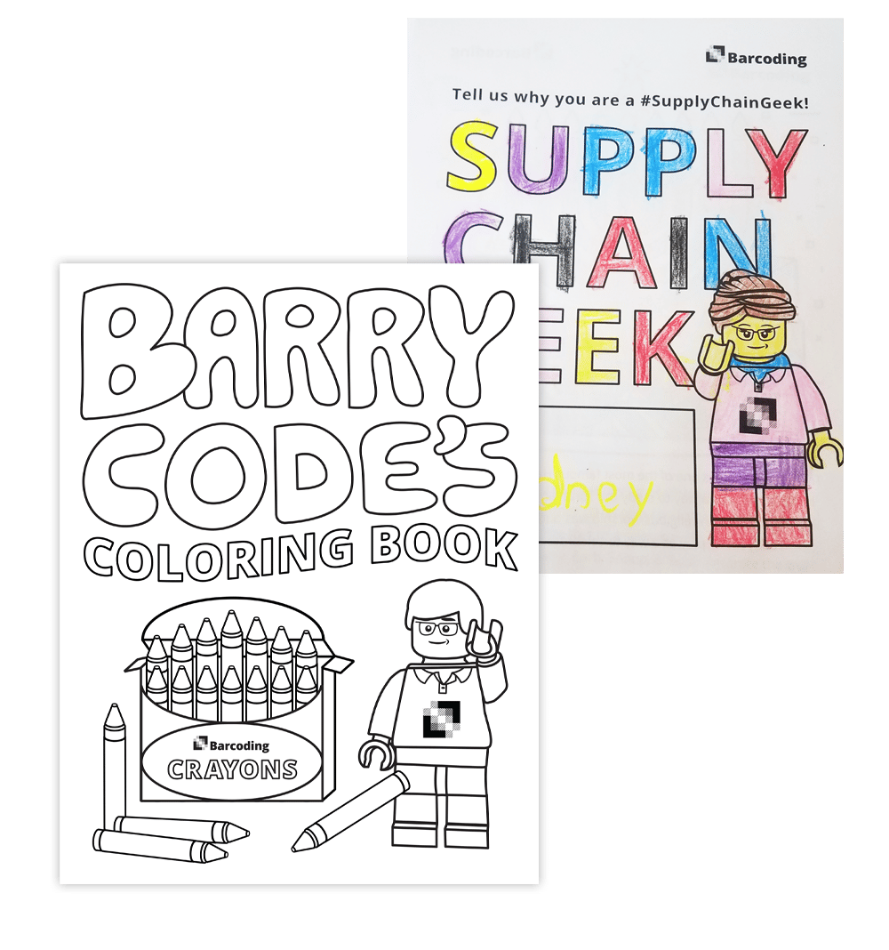 Barry codes coloring book