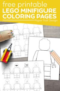 Free printable lego coloring pages