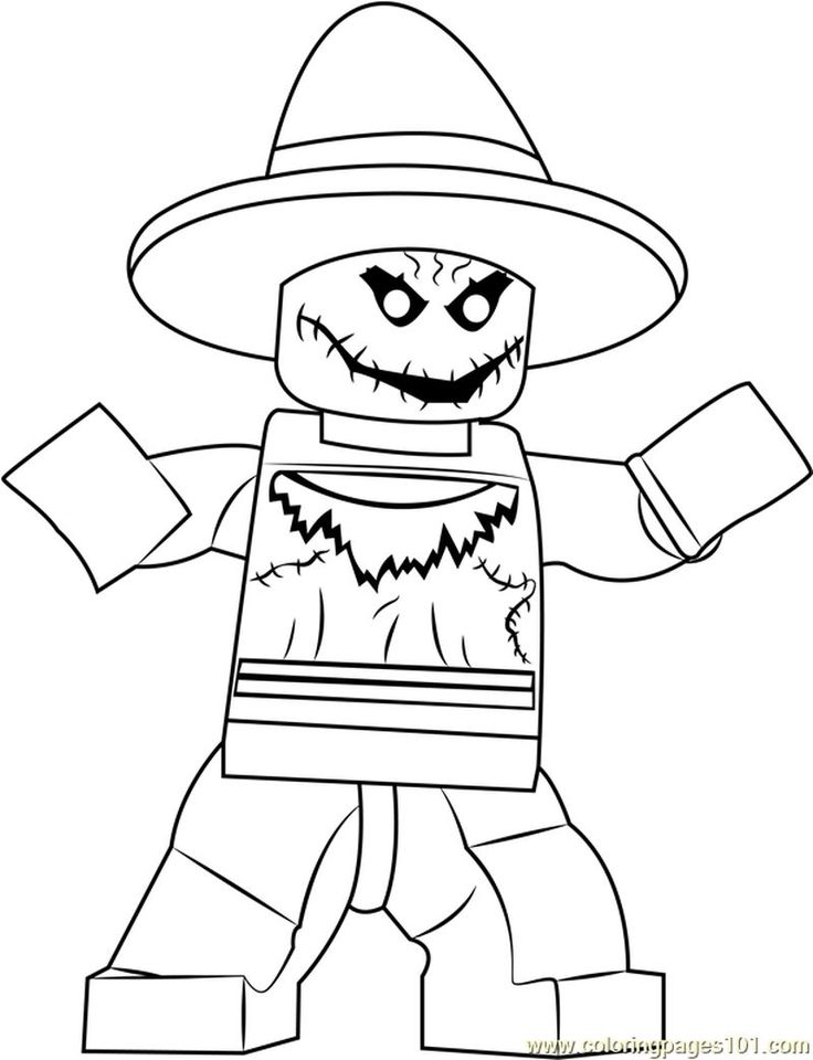 Lego coloring pages pdf for kids