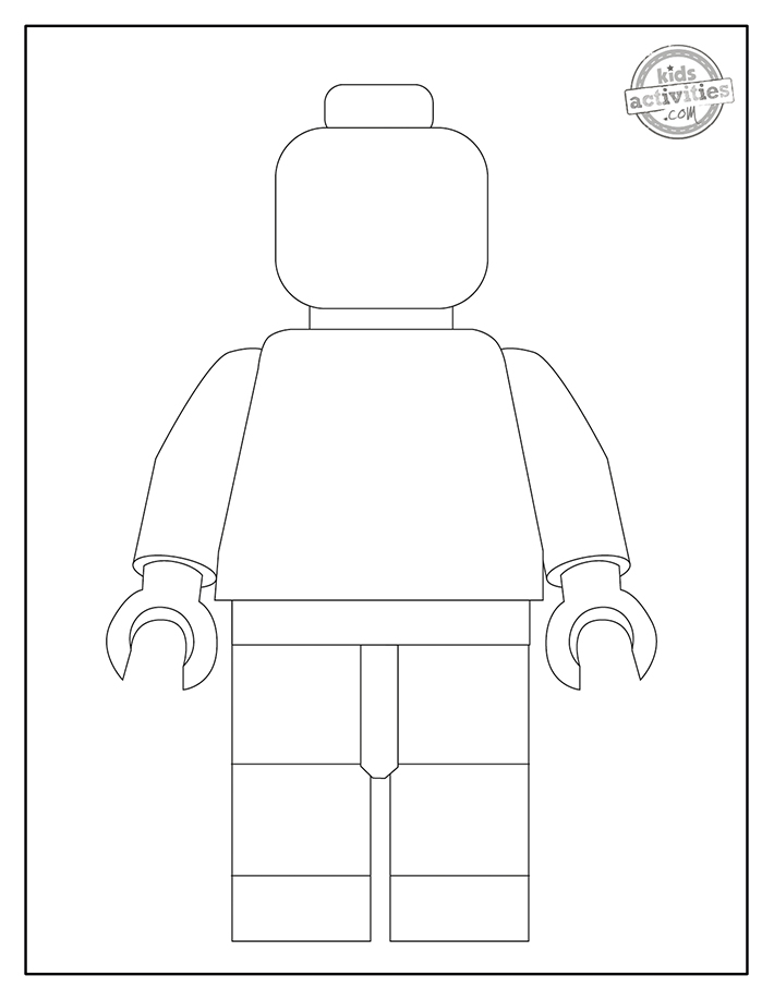 Printable lego coloring pages for kids kids activities blog