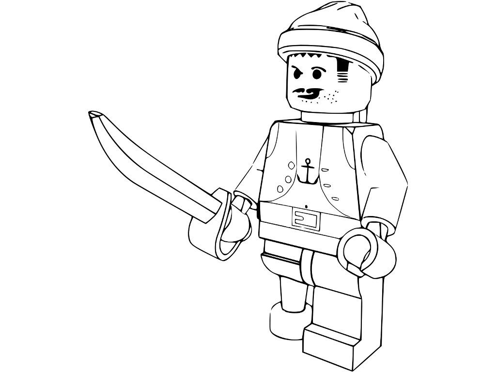 Lego coloring pages