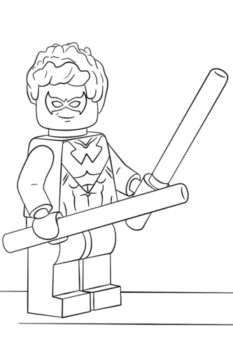 Lego coloring pages free coloring pages