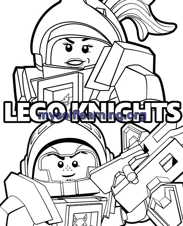 Lego characters coloring sheet instant download