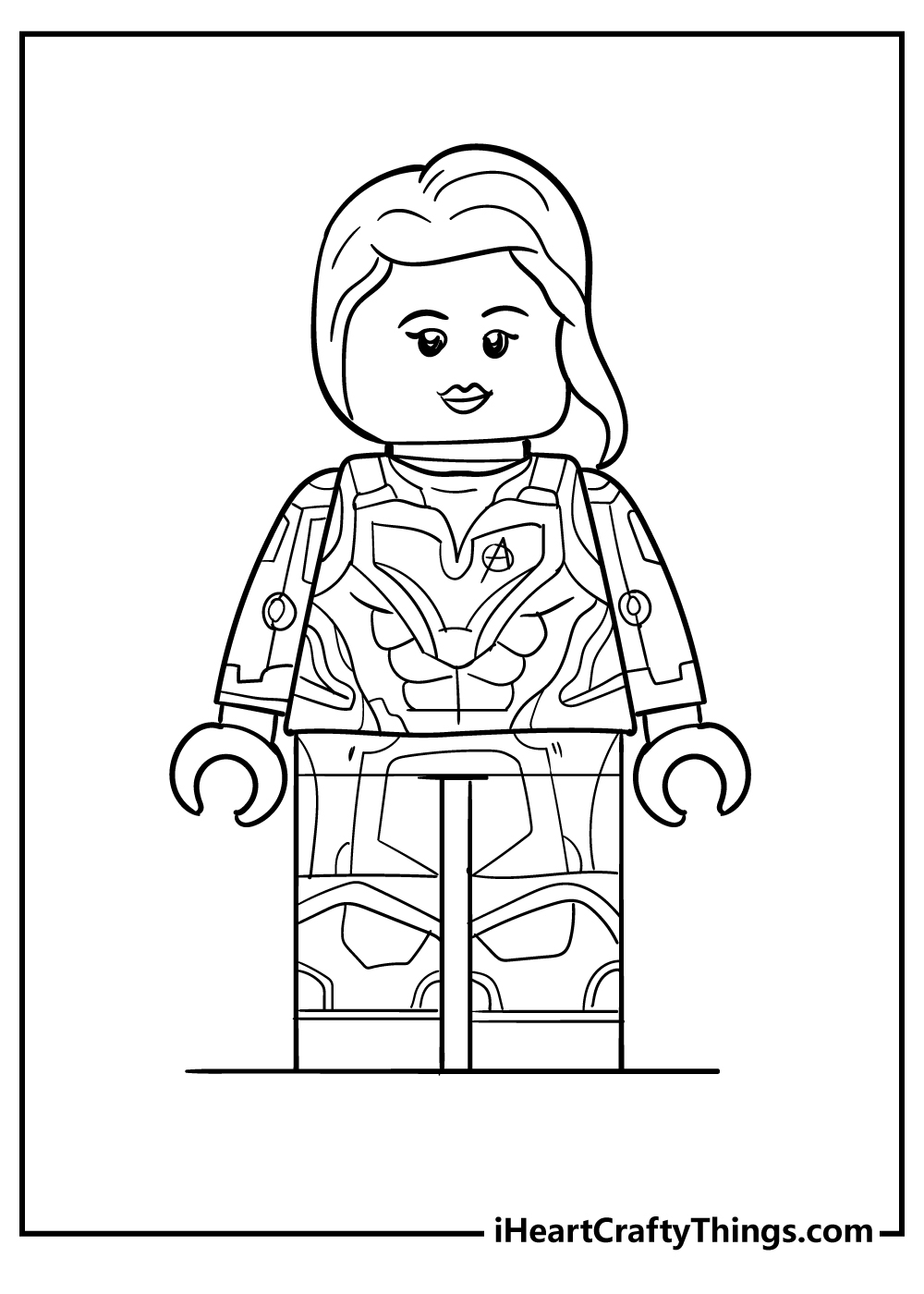 Lego avengers coloring pages free printables