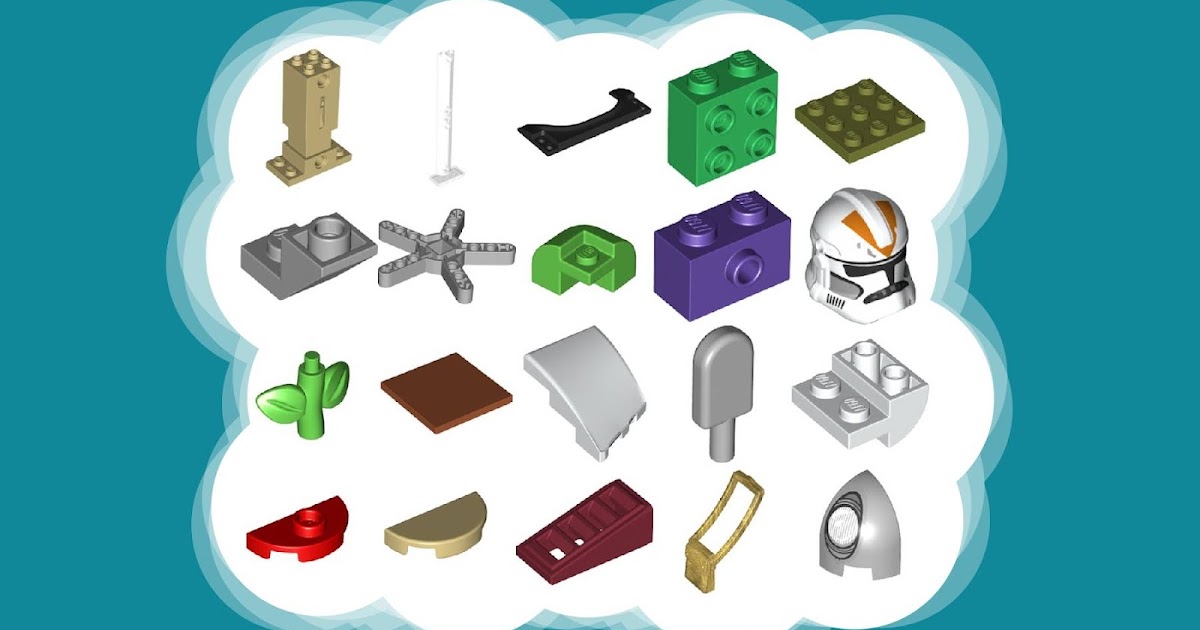 What are the new lego parts for august and which sets contain the most new elementary lego parts sets and techniques