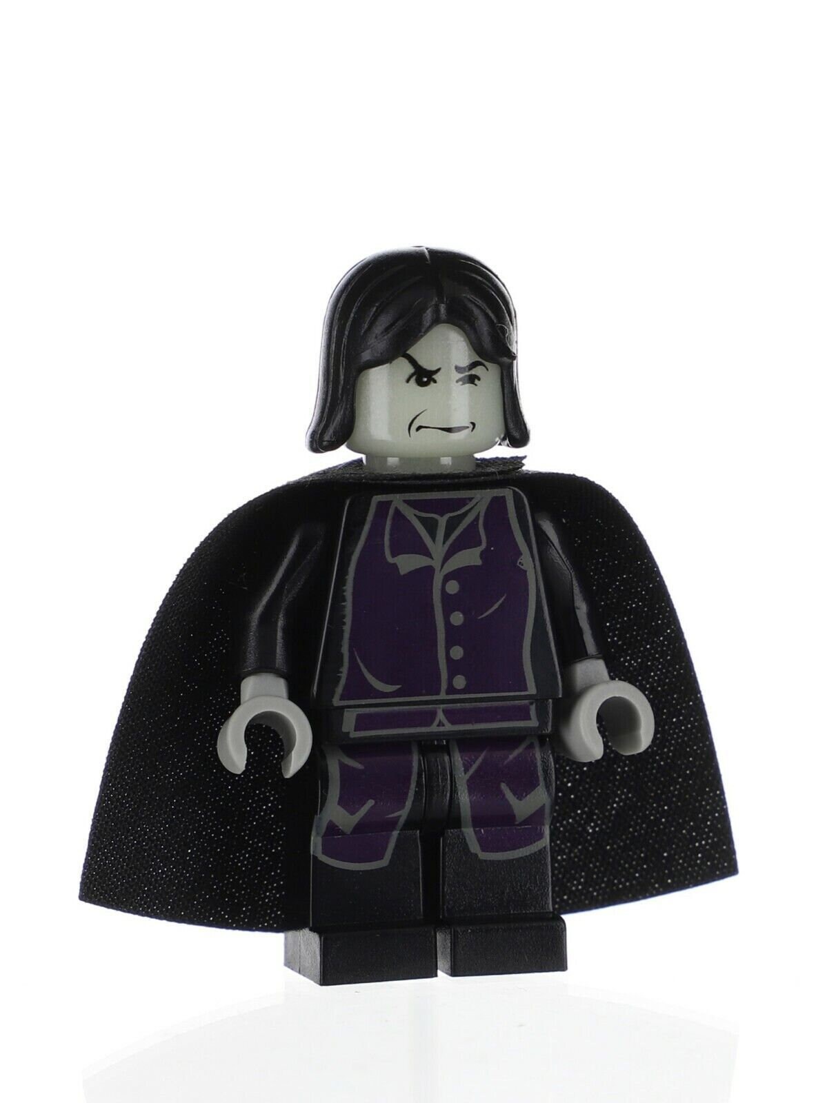 Lego professor severus snape glow head harry potter minifigure