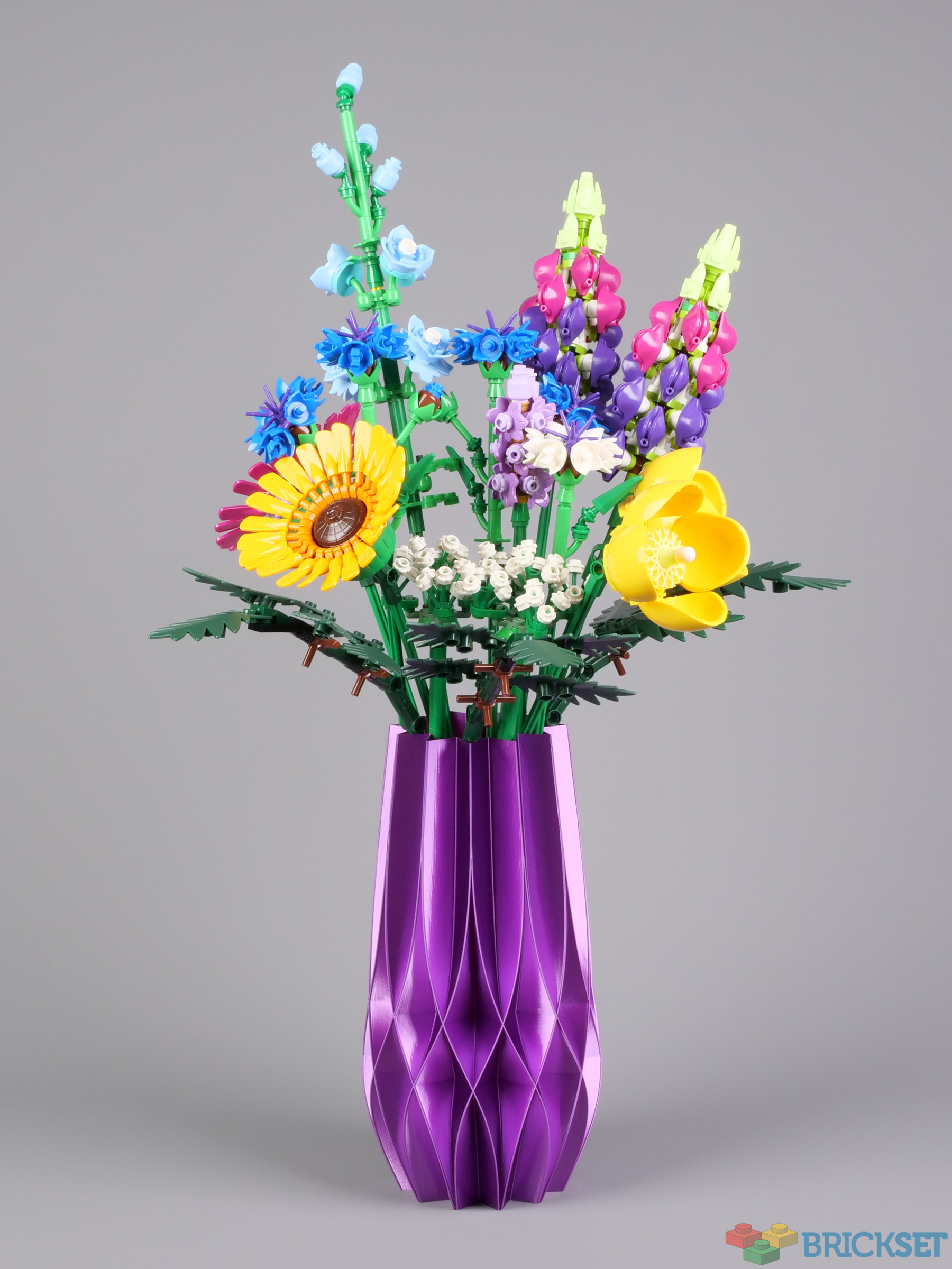 Lego wildflower bouquet review