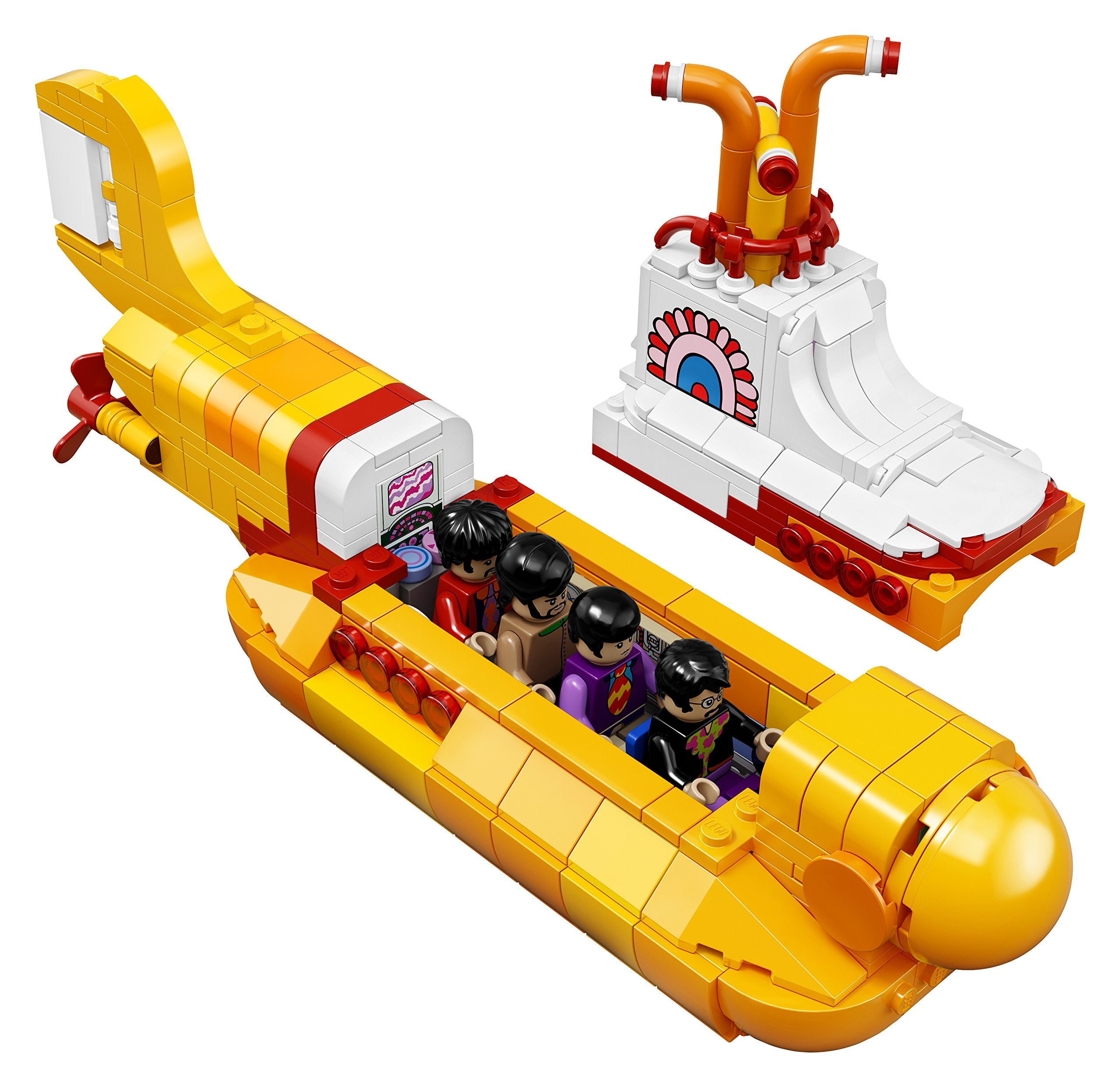 Lego ideas yellow submarine building kit â