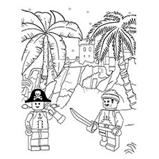 Top pirates coloring pages for toddlers