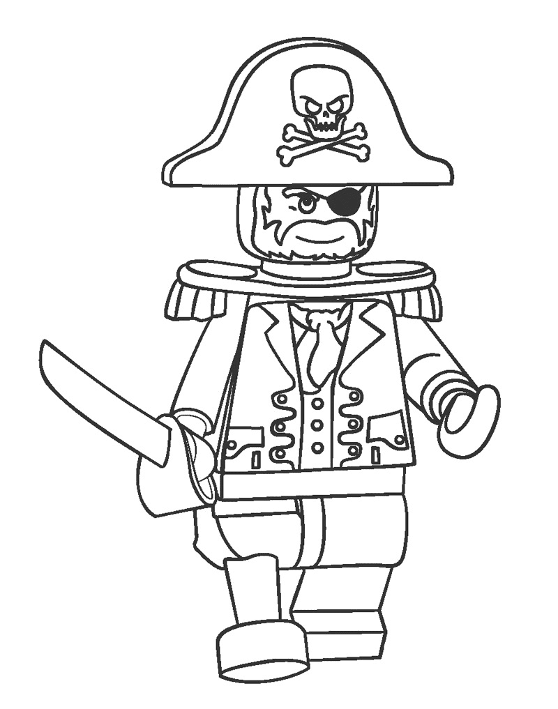 Pirate coloring pages printable for free download