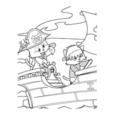 Top pirates coloring pages for toddlers