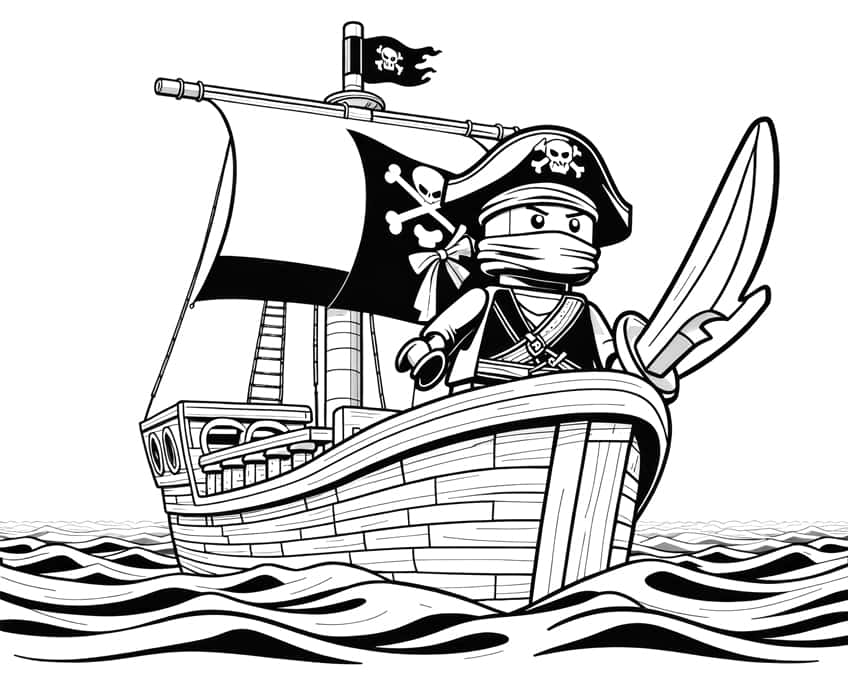 Ninjago coloring pages