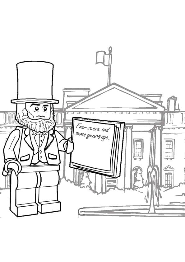 Lego coloring pages