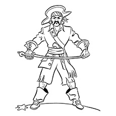 Top pirates coloring pages for toddlers