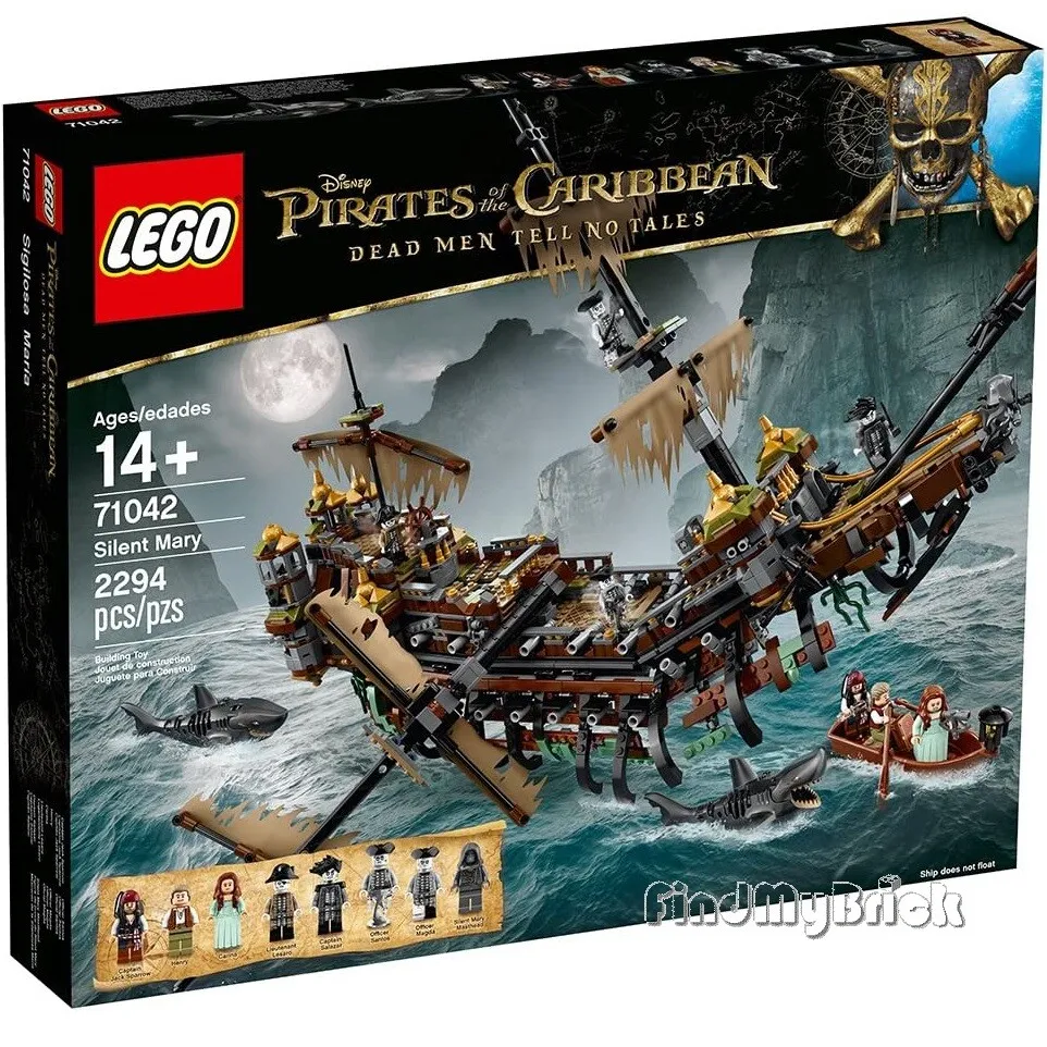 New lego pirates of the caribbean silent mary