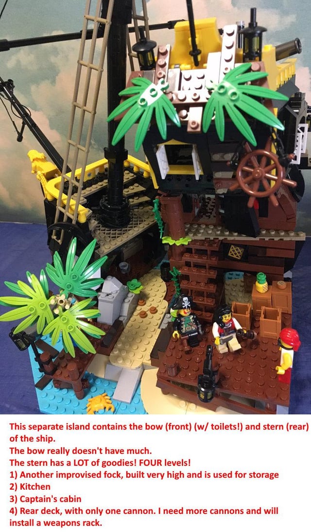 Pleted pirates of barracuda bay zebra blocks review and pics rlepin