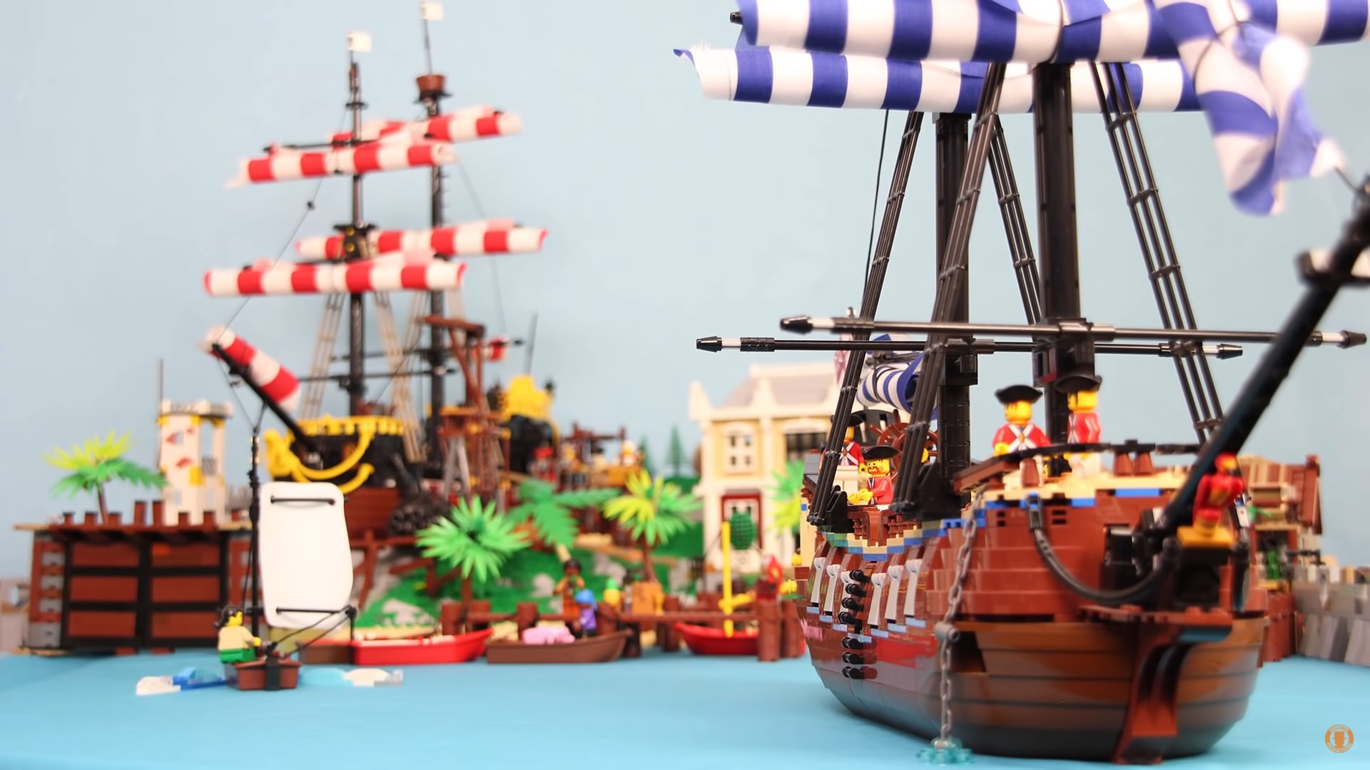 Pirate sea battle â barracuda heistâ by hamster productions â mocs â the home of lego pirates