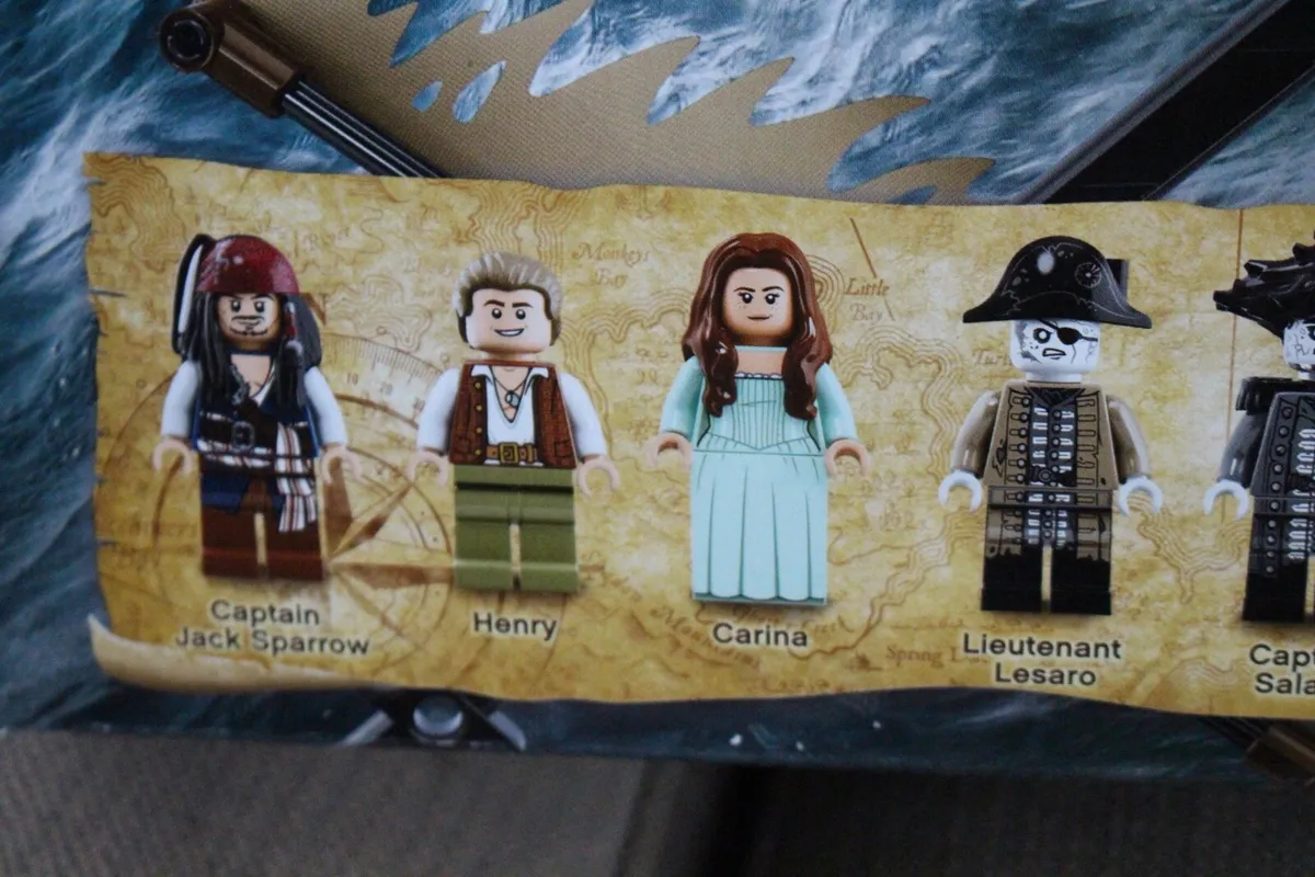 New lego pirates of the caribbean silent mary