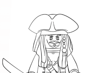 Pirates of the caribbean coloring pages to print and print online