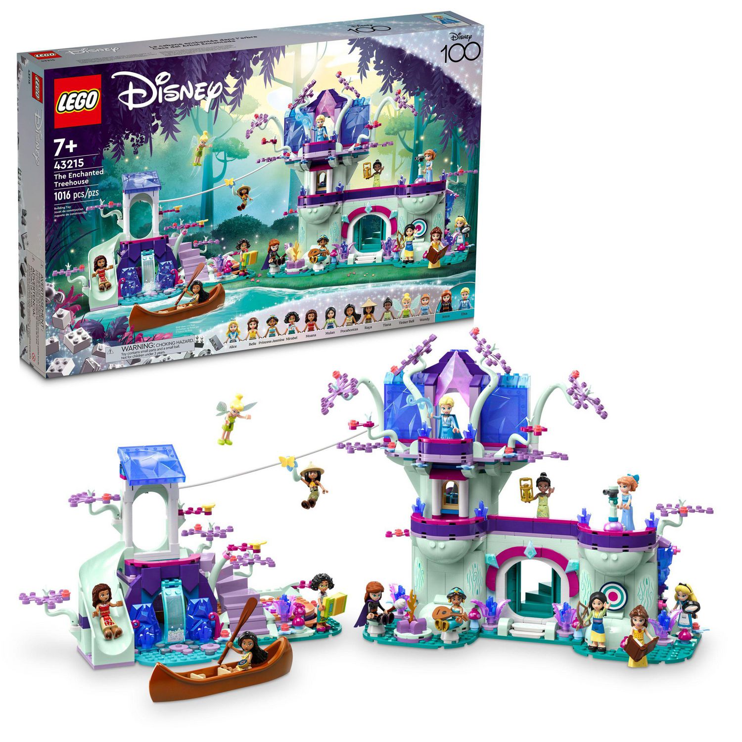 Lego disney the enchanted treehouse buildable