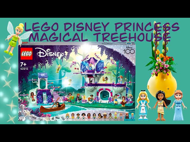 Lego disney princess magical treehouse tinkerbell alice pocahontas wendy summer