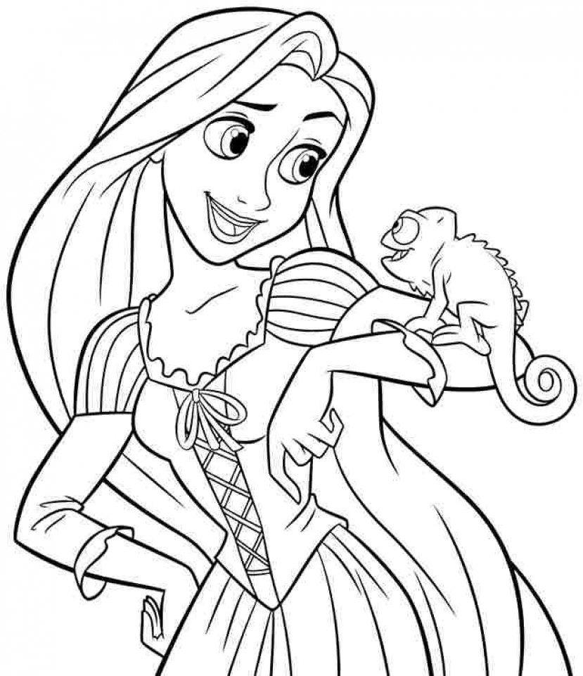 Get this printable disney princess coloring pages online