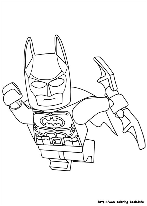 Lego batman coloring picture