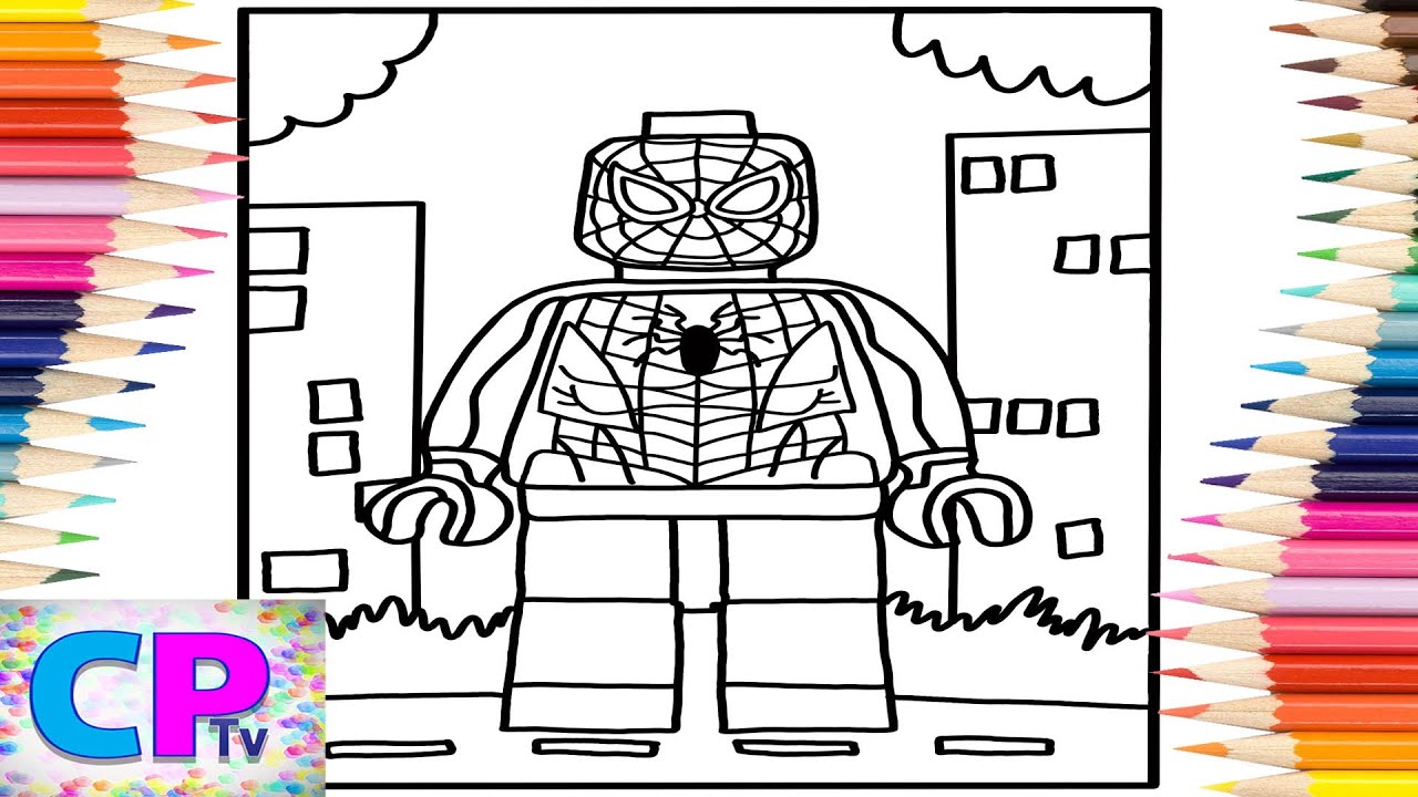 Lego spideran coloring pagesspideran coloringdifferent heaven